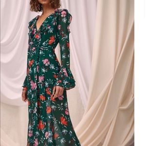 C/Meo Collective Flower Midi Dress